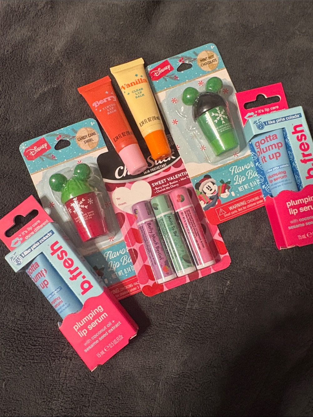 Assorted Lip Balm & Plumping Serum Bundle